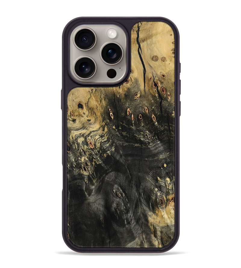 iPhone 16 Pro Max Wood Phone Case - Hailie (Wood Burl, 798562)