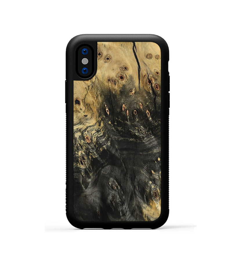 iPhone Xs Wood Phone Case - Hailie (Wood Burl, 798562)