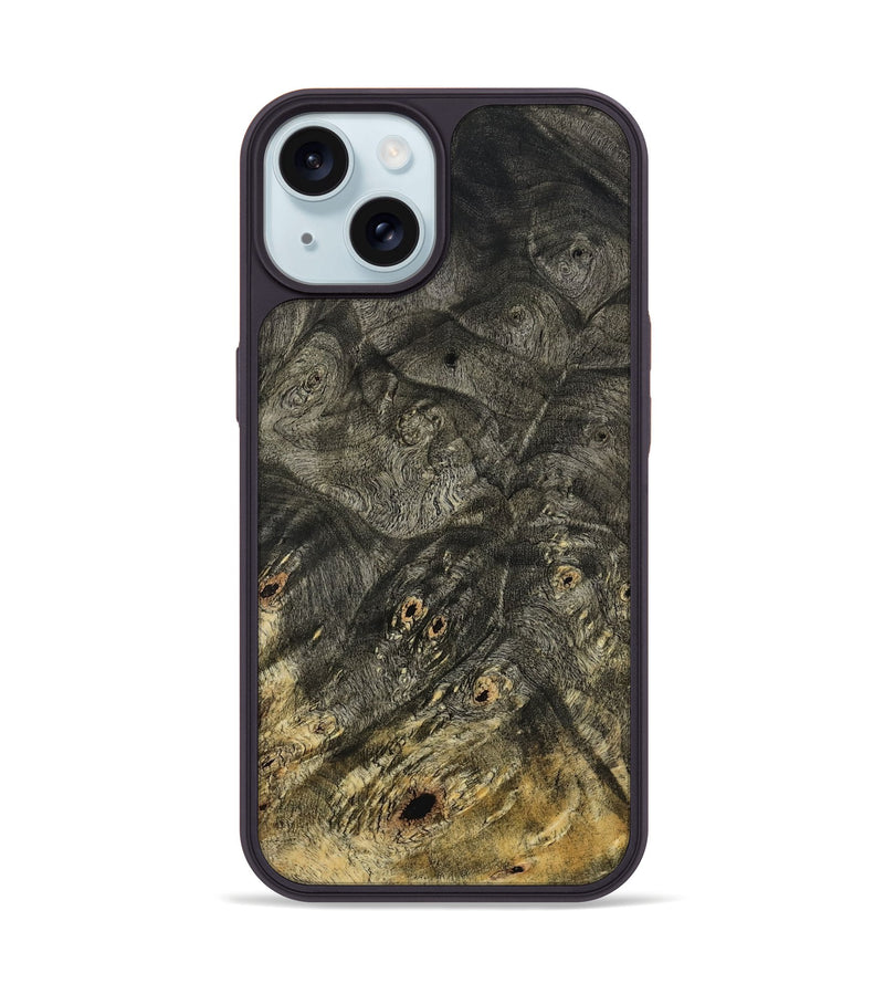 iPhone 15 Wood Phone Case - Lorelai (Wood Burl, 798563)