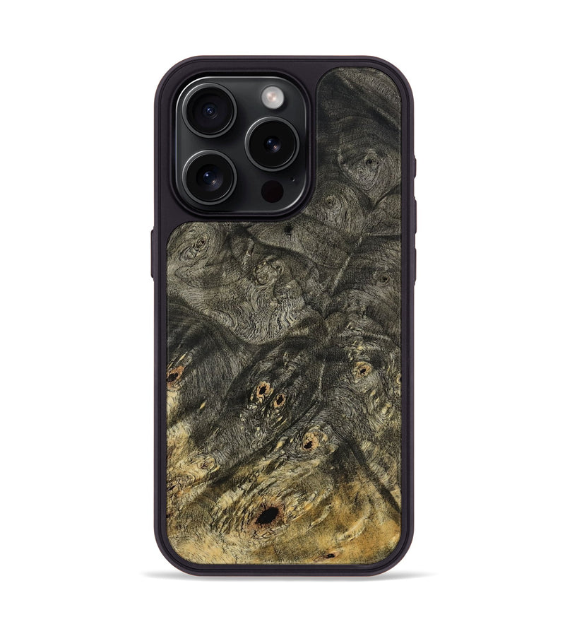 iPhone 15 Pro Wood Phone Case - Lorelai (Wood Burl, 798563)