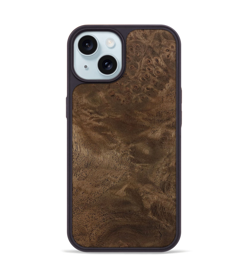 iPhone 15 Wood Phone Case - Tamatha (Wood Burl, 798565)