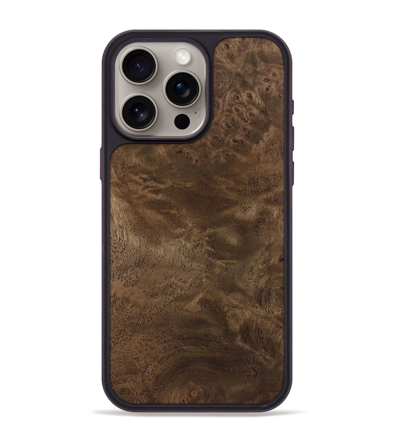 iPhone 15 Pro Max Wood Phone Case - Tamatha (Wood Burl, 798565)