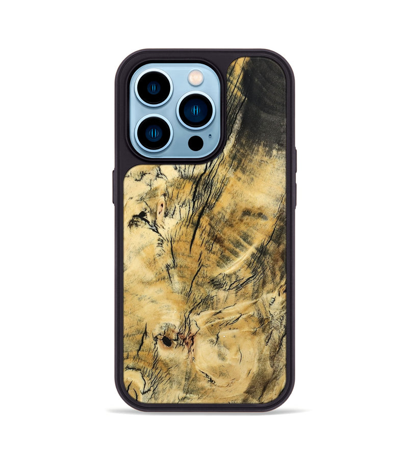 iPhone 14 Pro Wood Phone Case - Alani (Wood Burl, 798567)