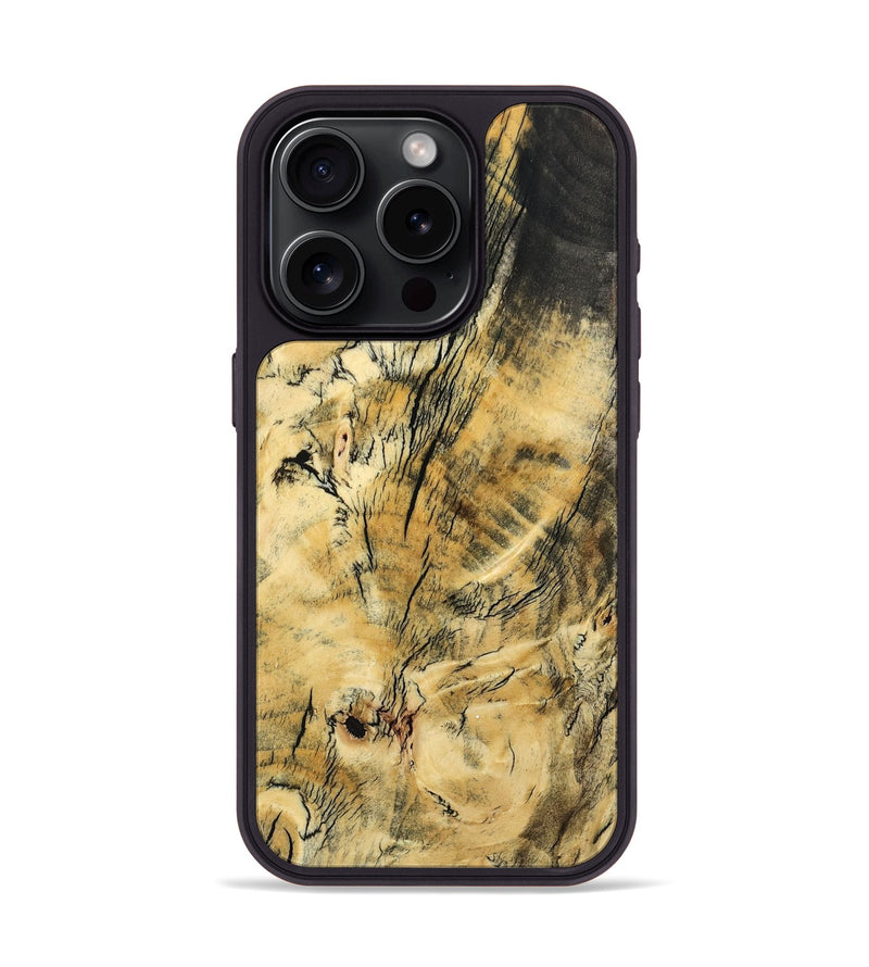 iPhone 15 Pro Wood Phone Case - Alani (Wood Burl, 798567)