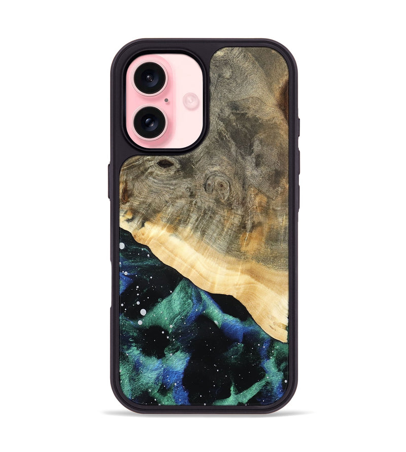 iPhone 16 Wood Phone Case - Gaye (Cosmos, 798577)