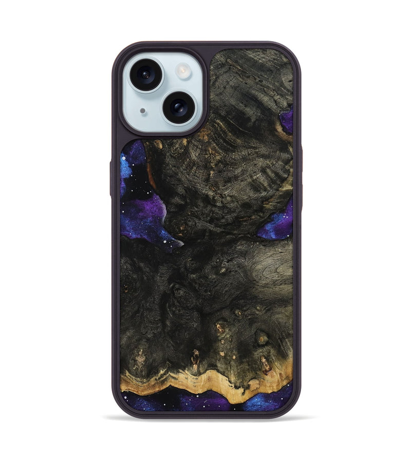 iPhone 15 Wood Phone Case - Stevie (Cosmos, 798579)