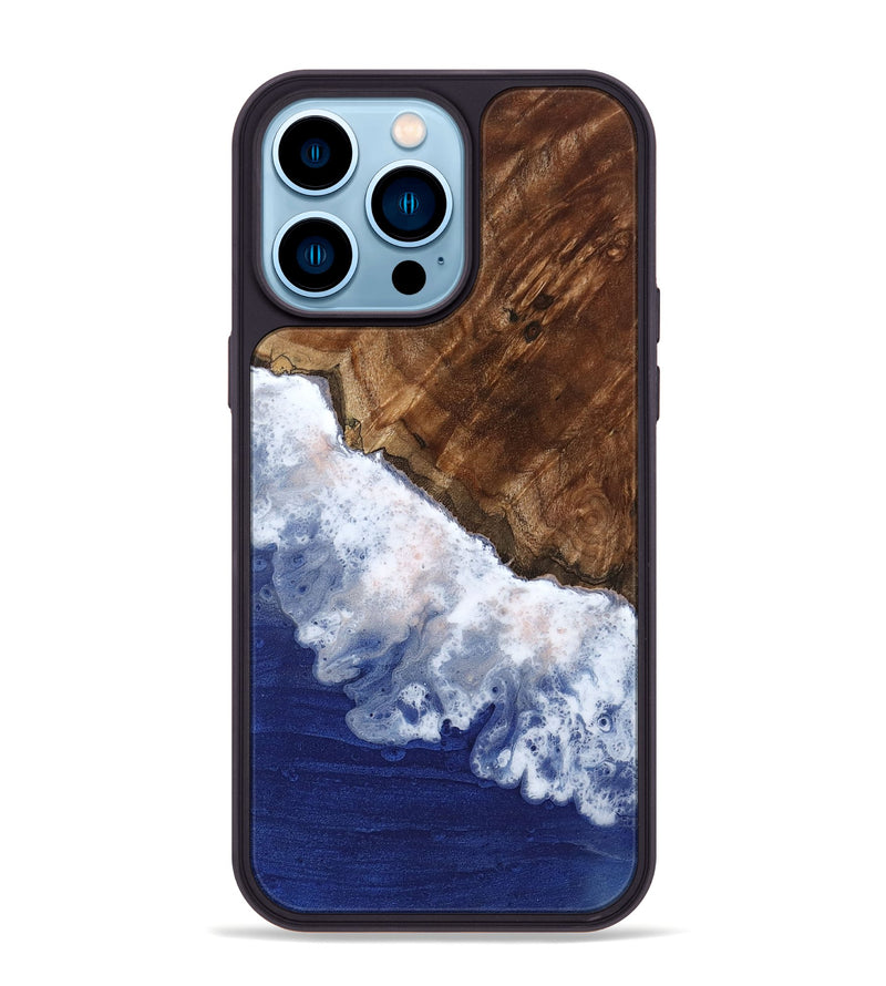 iPhone 14 Pro Max Wood Phone Case - Gino (Coastal, 798588)