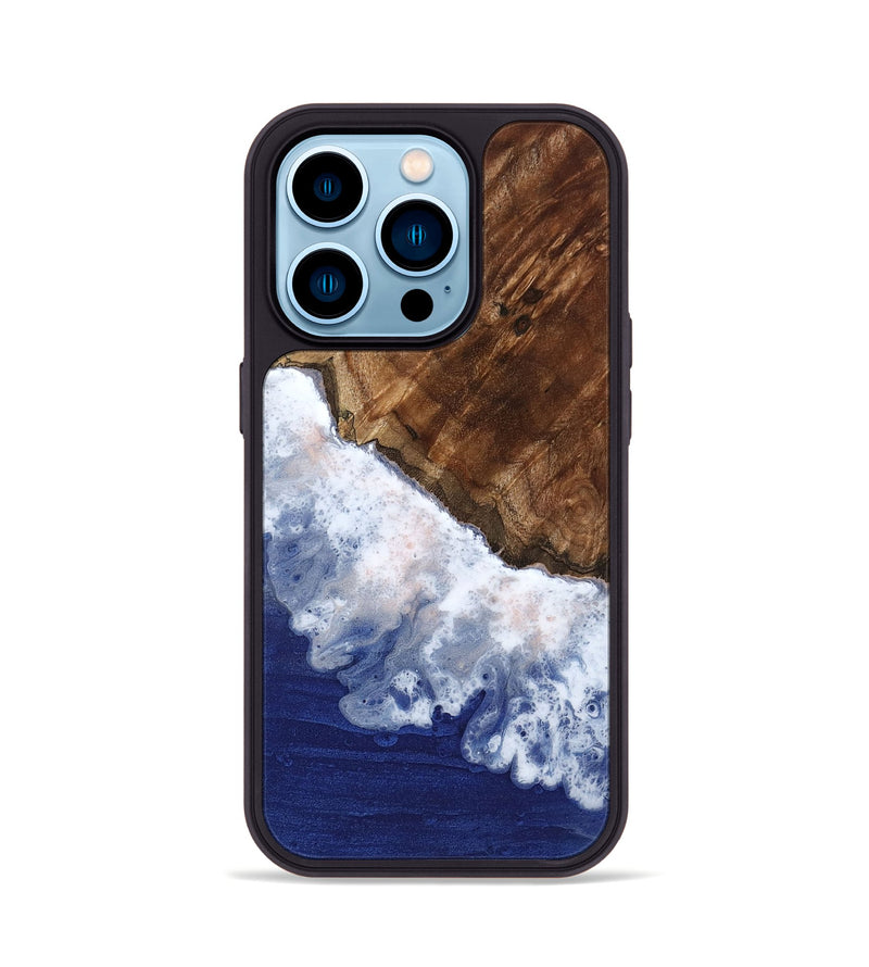 iPhone 14 Pro Wood Phone Case - Gino (Coastal, 798588)