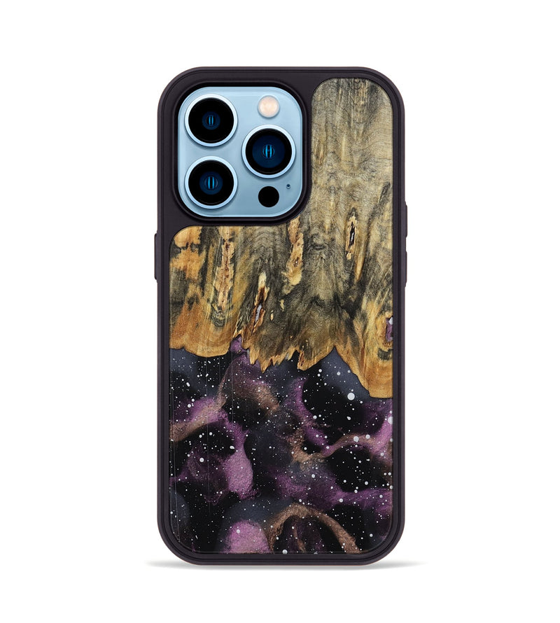 iPhone 14 Pro Wood Phone Case - Lyda (Cosmos, 798589)