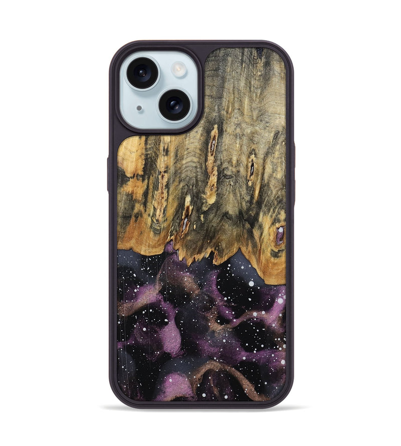 iPhone 15 Wood Phone Case - Lyda (Cosmos, 798589)