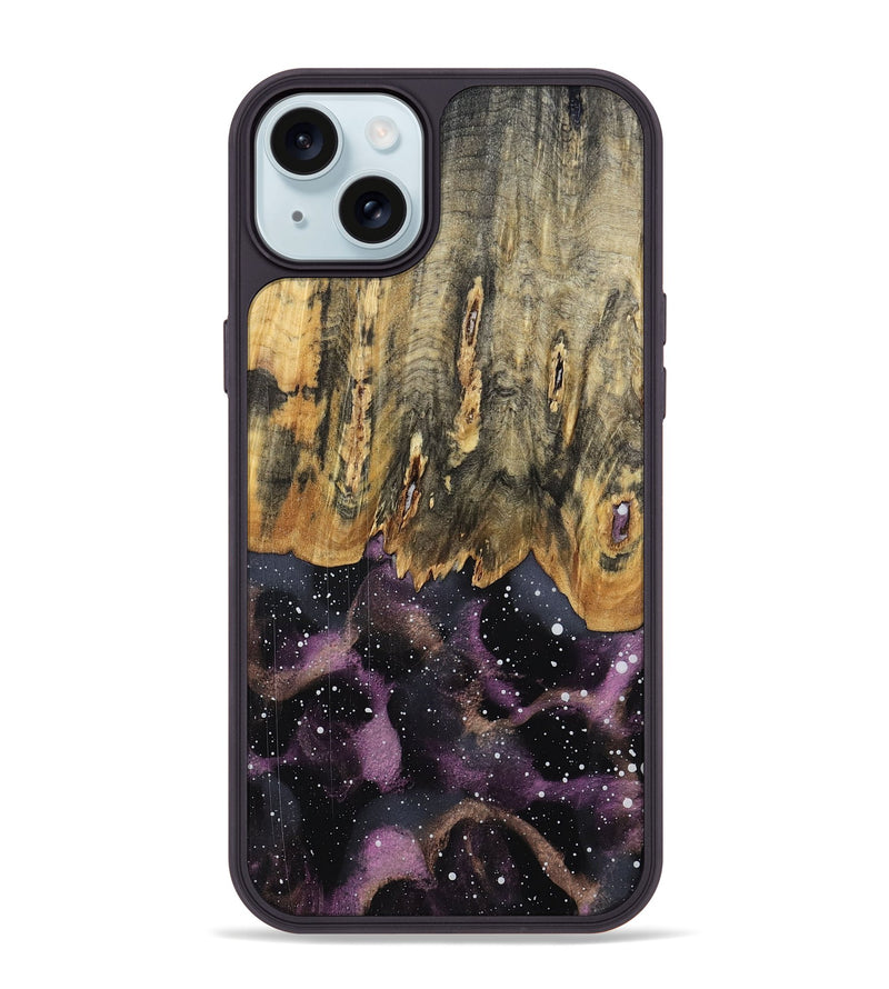 iPhone 15 Plus Wood Phone Case - Lyda (Cosmos, 798589)