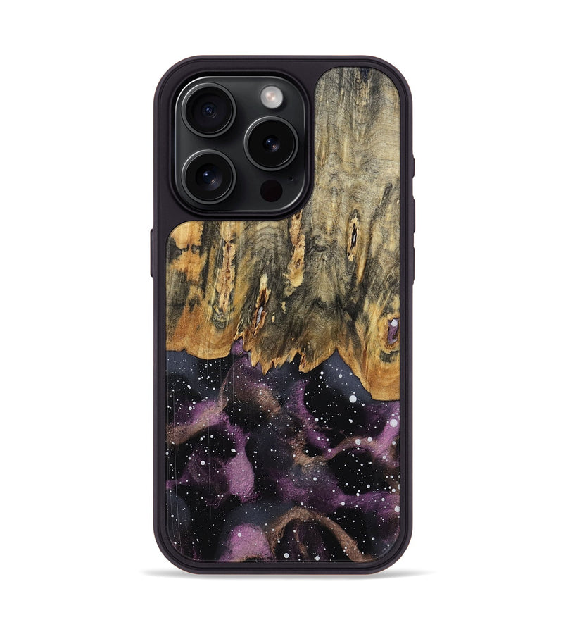 iPhone 15 Pro Wood Phone Case - Lyda (Cosmos, 798589)