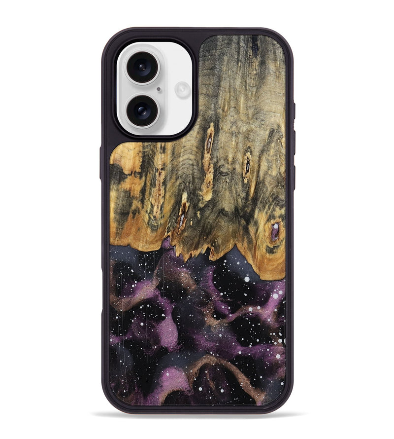 iPhone 16 Plus Wood Phone Case - Lyda (Cosmos, 798589)