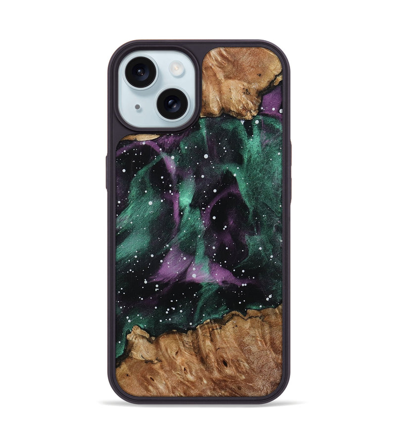 iPhone 15 Wood Phone Case - Mabelle (Cosmos, 798590)