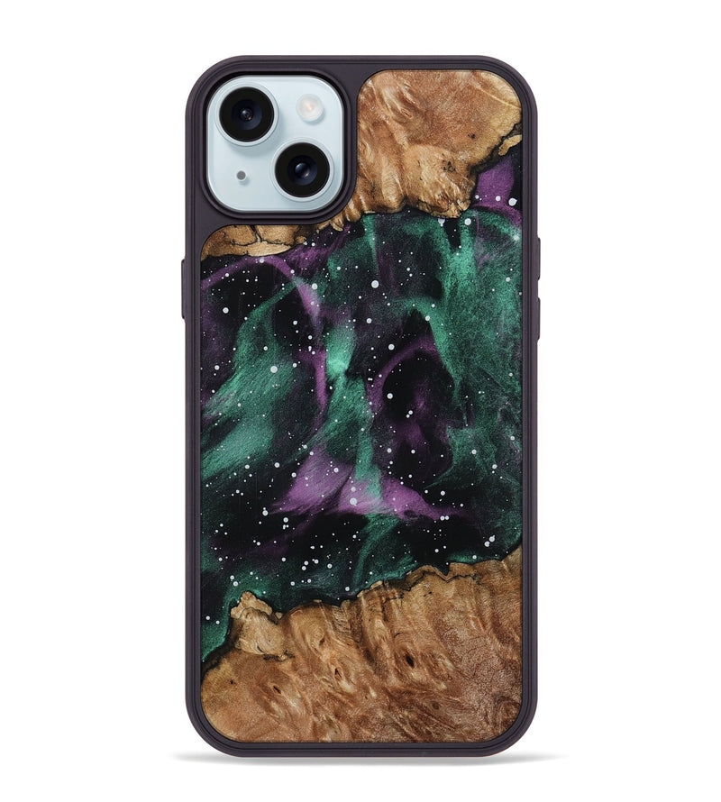 iPhone 15 Plus Wood Phone Case - Mabelle (Cosmos, 798590)