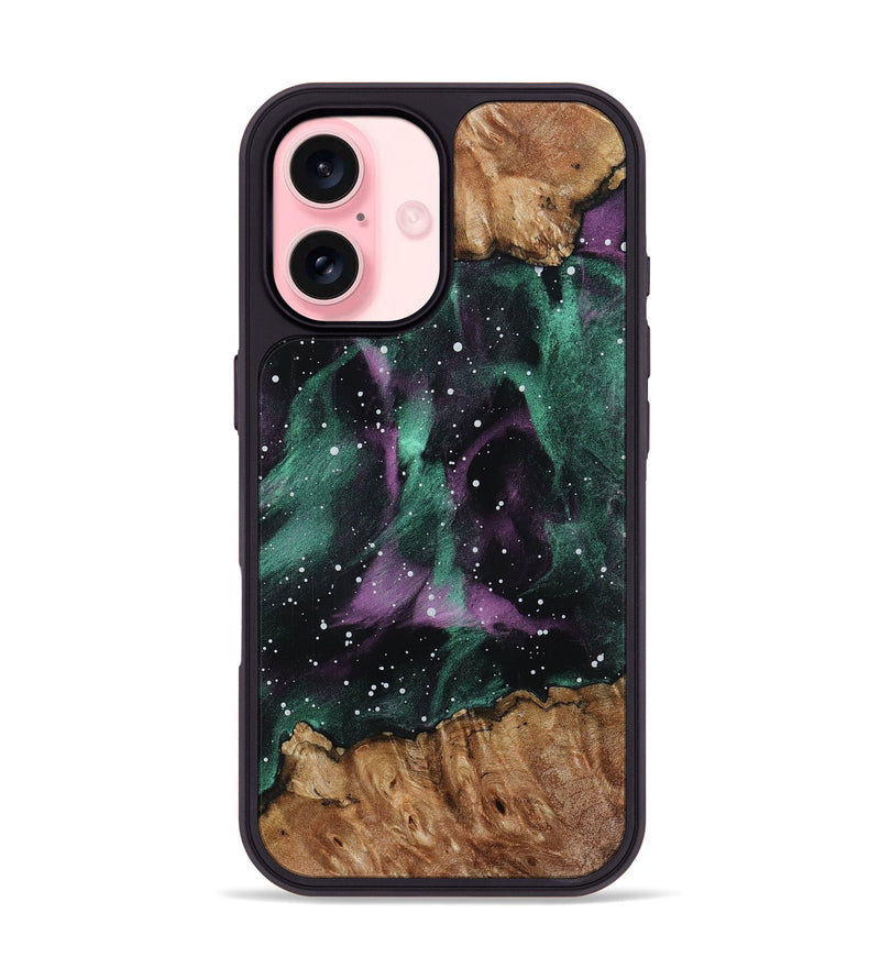 iPhone 16 Wood Phone Case - Mabelle (Cosmos, 798590)
