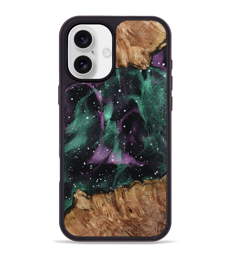 iPhone 16 Plus Wood Phone Case - Mabelle (Cosmos, 798590)