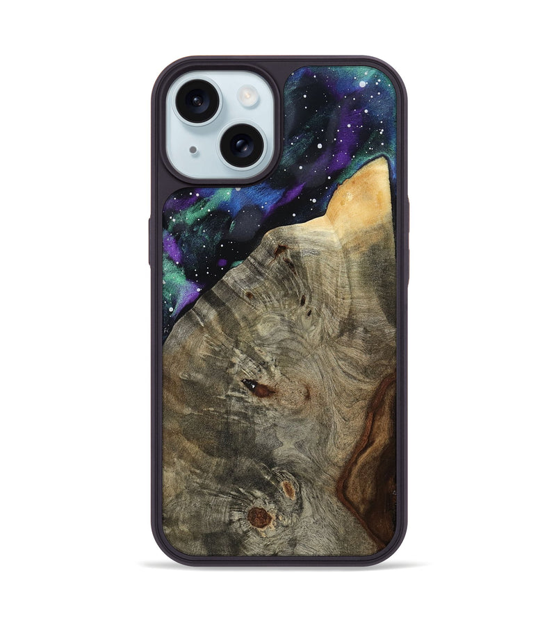 iPhone 15 Wood Phone Case - Fatima (Cosmos, 798607)
