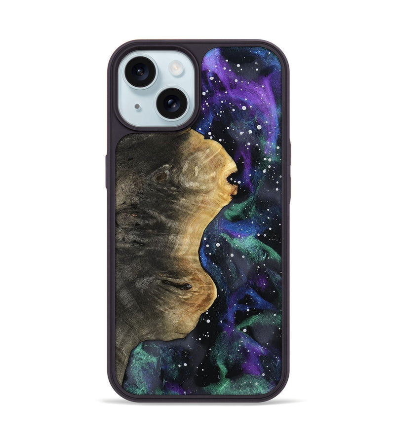 iPhone 15 Wood Phone Case - Kahlil (Cosmos, 798608)