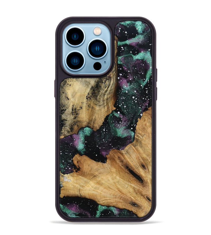 iPhone 14 Pro Max Wood Phone Case - Novah (Cosmos, 798609)