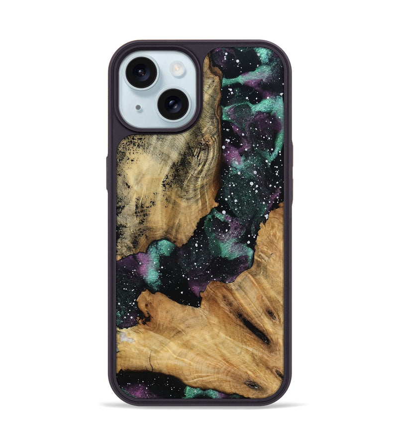 iPhone 15 Wood Phone Case - Novah (Cosmos, 798609)