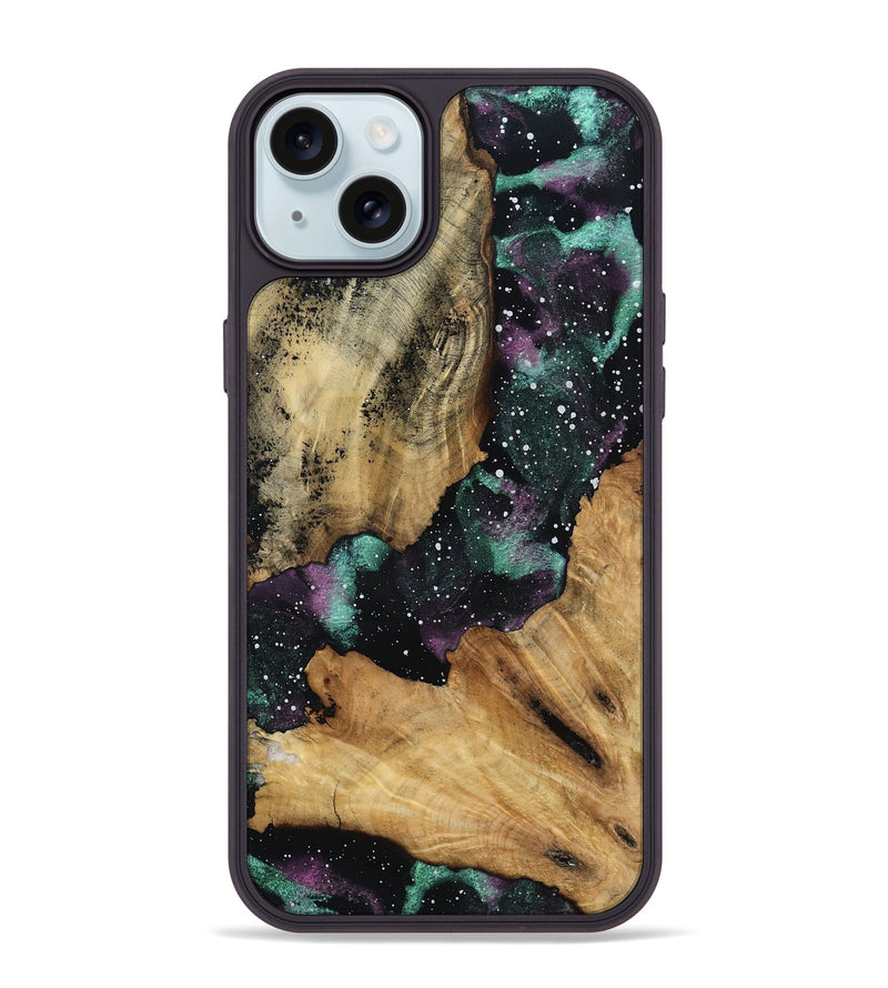 iPhone 15 Plus Wood Phone Case - Novah (Cosmos, 798609)