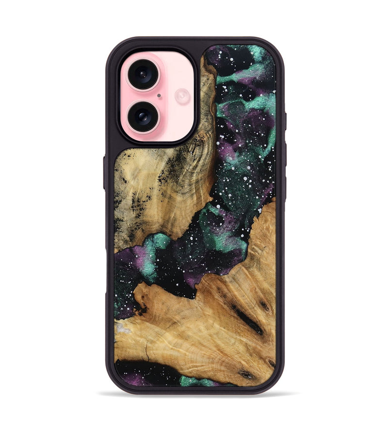 iPhone 16 Wood Phone Case - Novah (Cosmos, 798609)