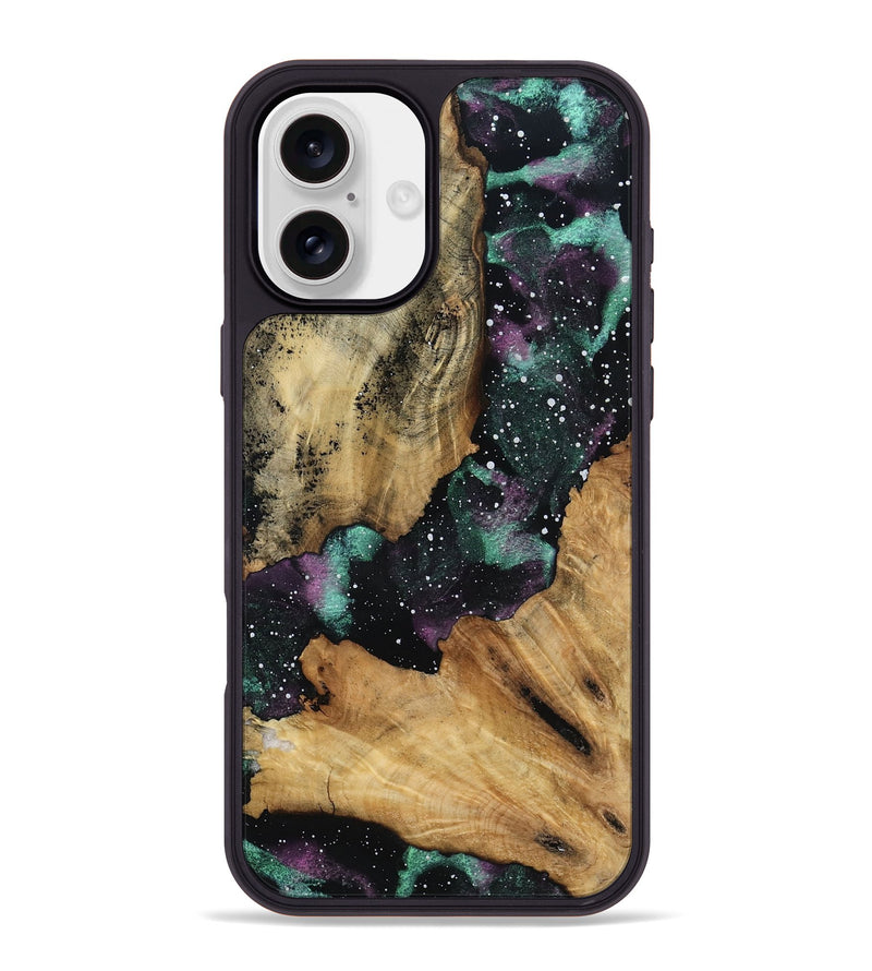 iPhone 16 Plus Wood Phone Case - Novah (Cosmos, 798609)