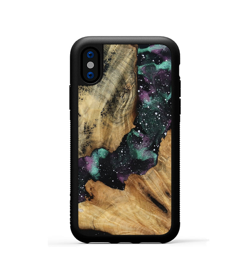 iPhone Xs Wood Phone Case - Novah (Cosmos, 798609)