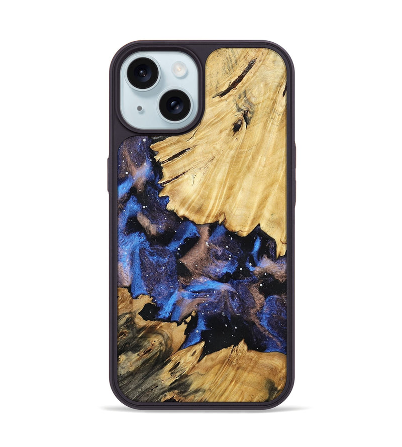 iPhone 15 Wood Phone Case - Ari (Cosmos, 798610)