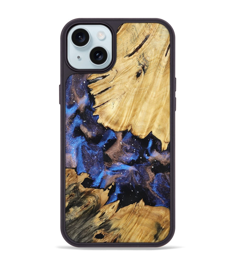 iPhone 15 Plus Wood Phone Case - Ari (Cosmos, 798610)