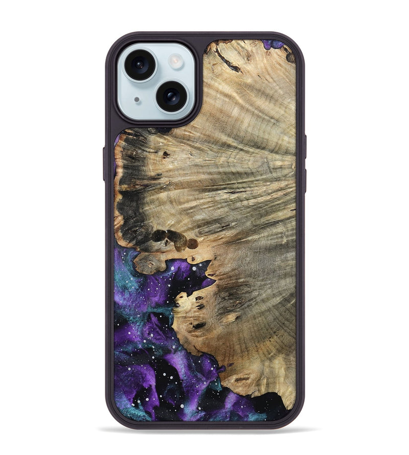 iPhone 15 Plus Wood Phone Case - Ismael (Cosmos, 798612)