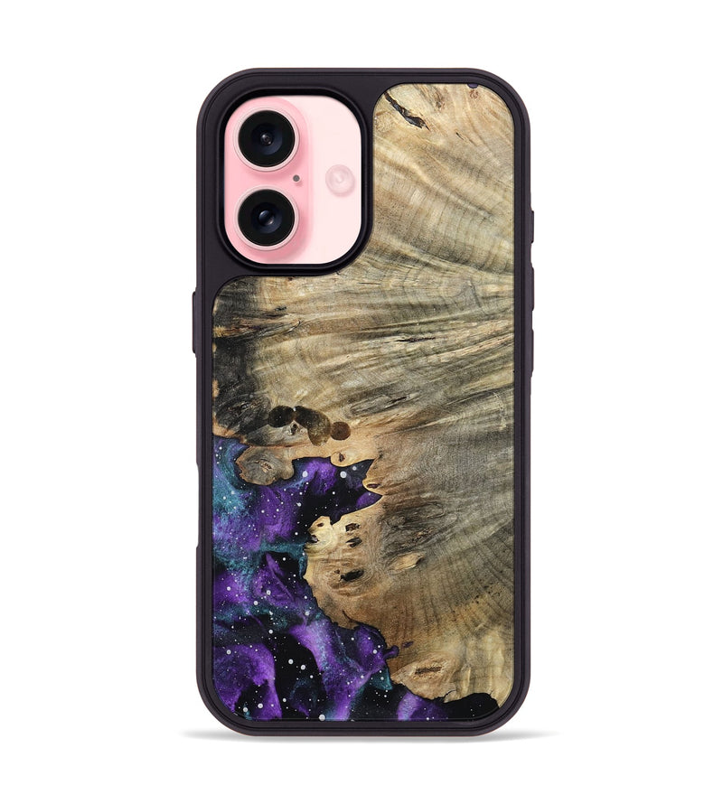 iPhone 16 Wood Phone Case - Ismael (Cosmos, 798612)