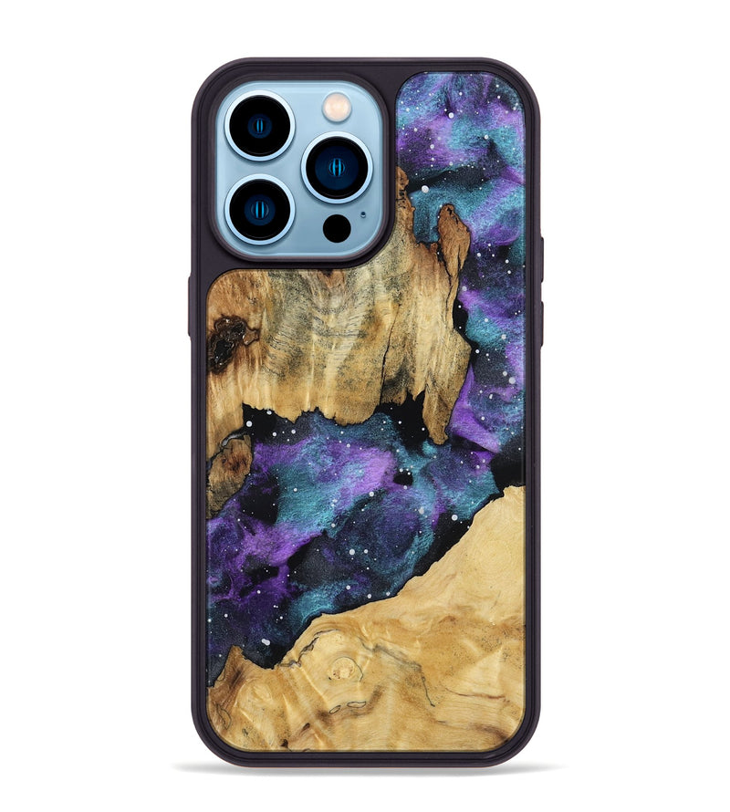 iPhone 14 Pro Max Wood Phone Case - Jeanine (Cosmos, 798613)
