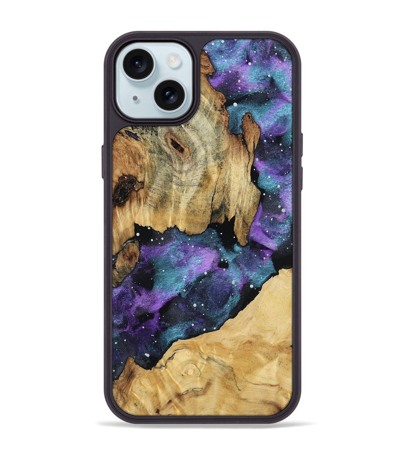 iPhone 15 Plus Wood Phone Case - Jeanine (Cosmos, 798613)