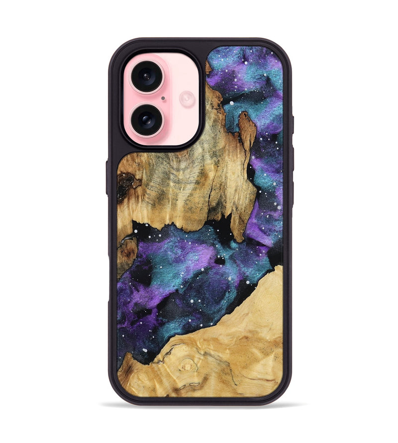 iPhone 16 Wood Phone Case - Jeanine (Cosmos, 798613)