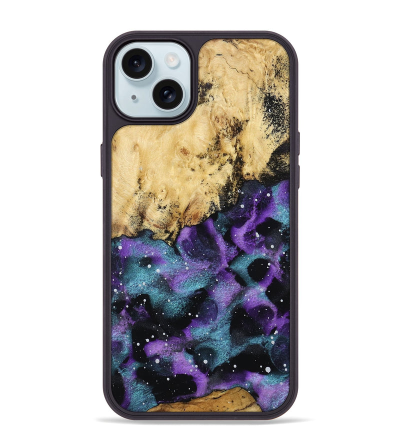 iPhone 15 Plus Wood Phone Case - Tamya (Cosmos, 798615)