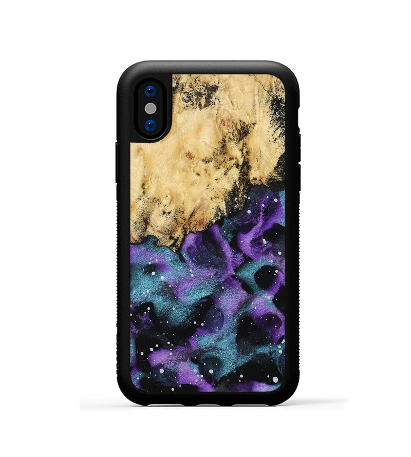 iPhone Xs Wood Phone Case - Tamya (Cosmos, 798615)