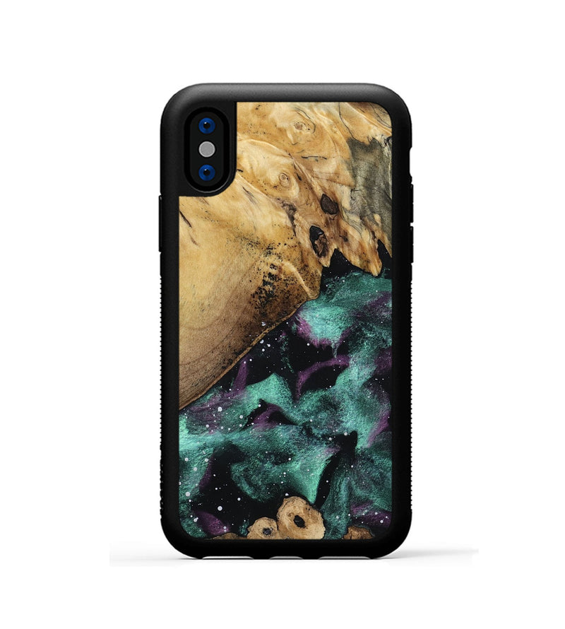 iPhone Xs Wood Phone Case - Edmond (Cosmos, 798617)
