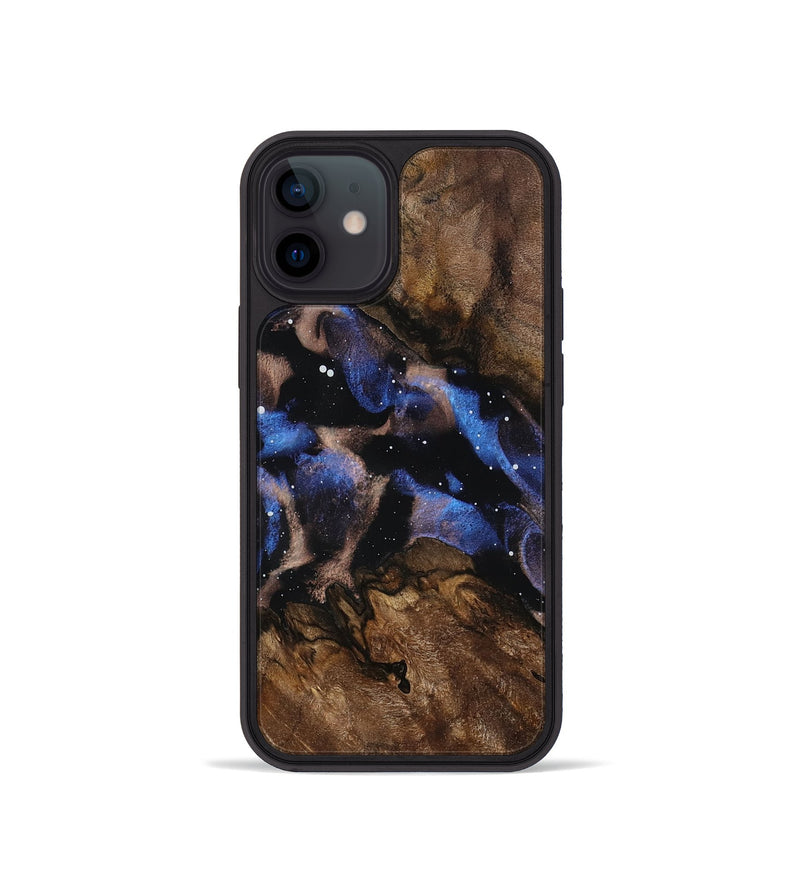 iPhone 12 mini Wood Phone Case - Makenna (Cosmos, 798618)