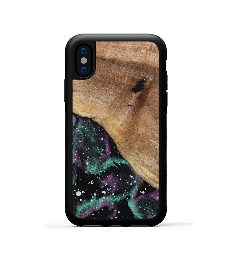 iPhone Xs Wood Phone Case - Noelia (Cosmos, 798619)
