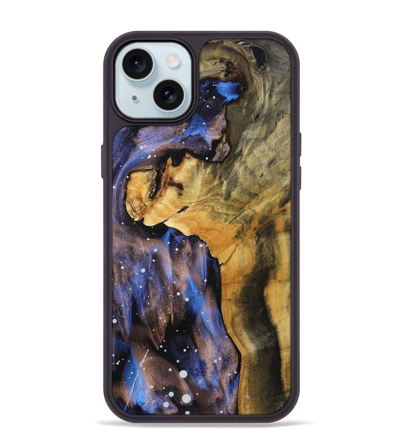 iPhone 15 Plus Wood Phone Case - Bobby (Cosmos, 798622)