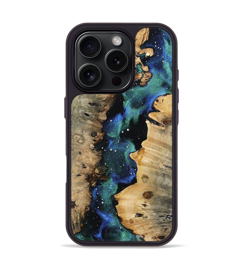 iPhone 16 Pro Wood Phone Case - Margret (Cosmos, 798626)