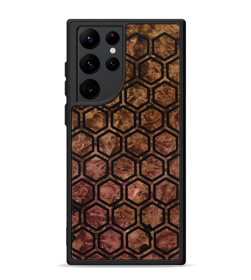 Galaxy S22 Ultra Wood Phone Case - Briley (Double Dyed, 798630)