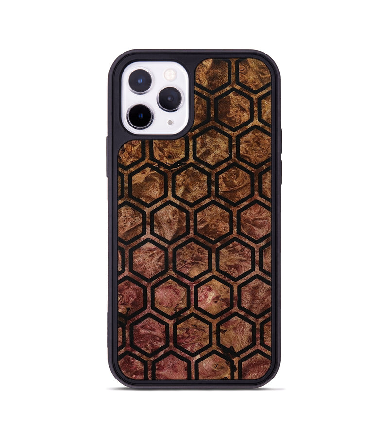 iPhone 11 Pro Wood Phone Case - Briley (Double Dyed, 798630)