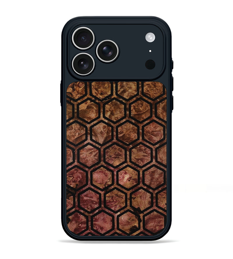 iPhone 17 Pro Max Wood Phone Case - Briley (Double Dyed, 798630)