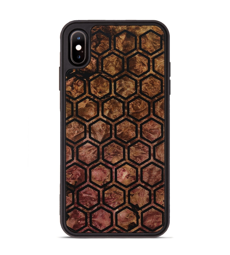 iPhone Xs Max Wood Phone Case - Briley (Double Dyed, 798630)