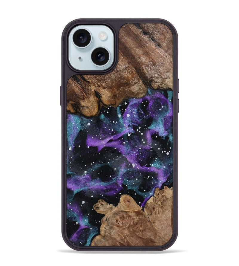 iPhone 15 Plus Wood Phone Case - Son (Cosmos, 798632)