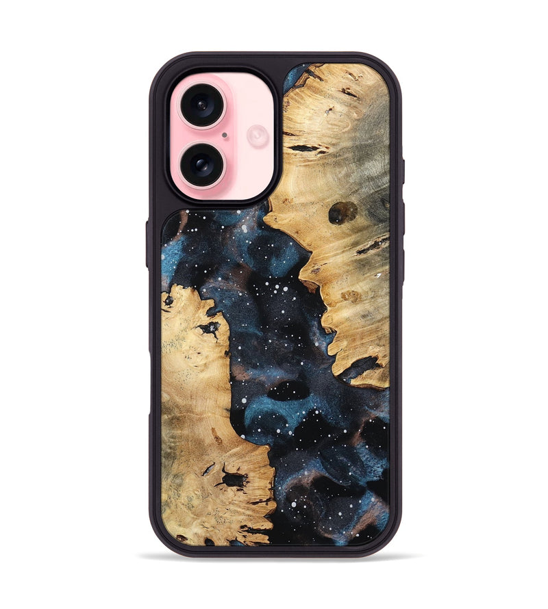 iPhone 16 Wood Phone Case - Edmund (Cosmos, 798633)