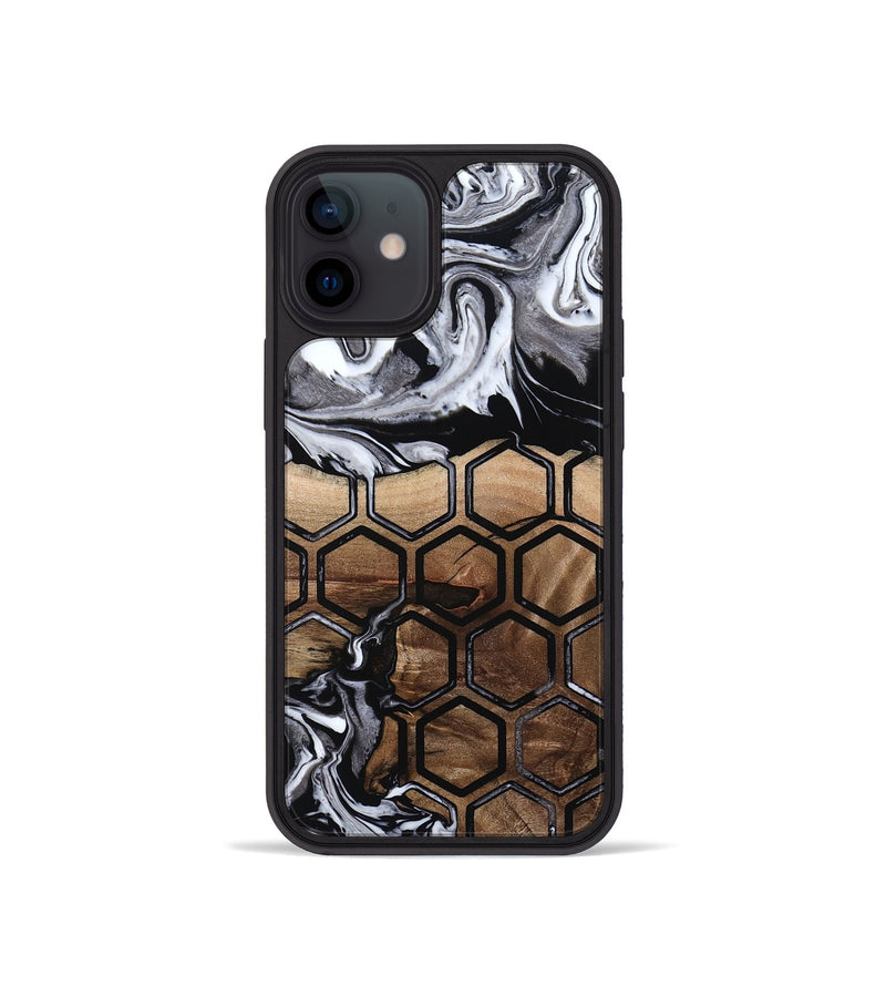 iPhone 12 mini Wood Phone Case - Kenneth (Pattern, 798699)